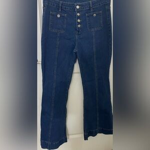 Women's Button Front Jeans